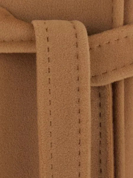 Cu centură palton Max Mara maro