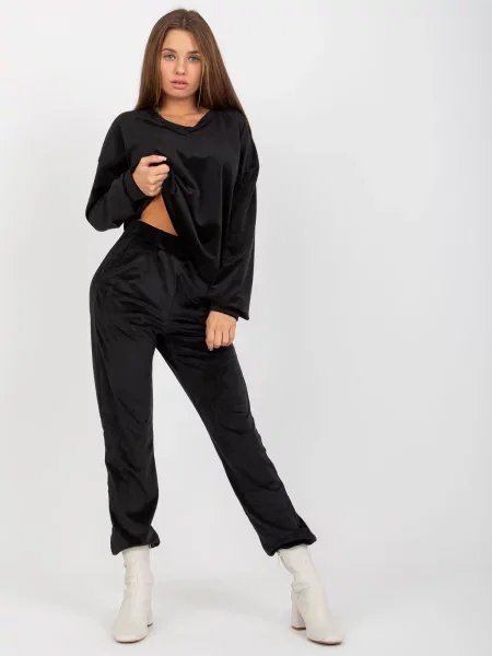 Bluză Fashionhunters negru