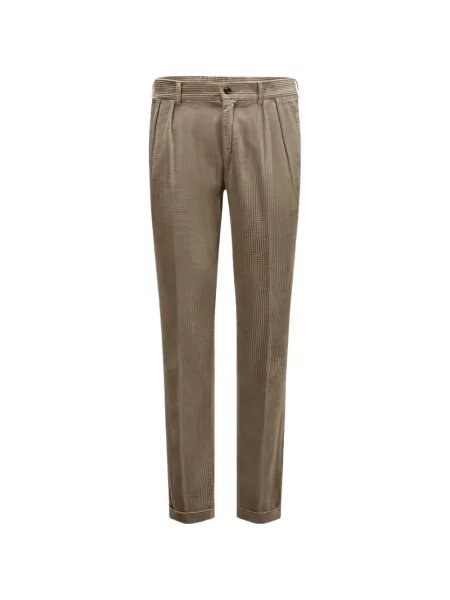 Pantaloni 04651 / A Trip In A Bag de catifea cord