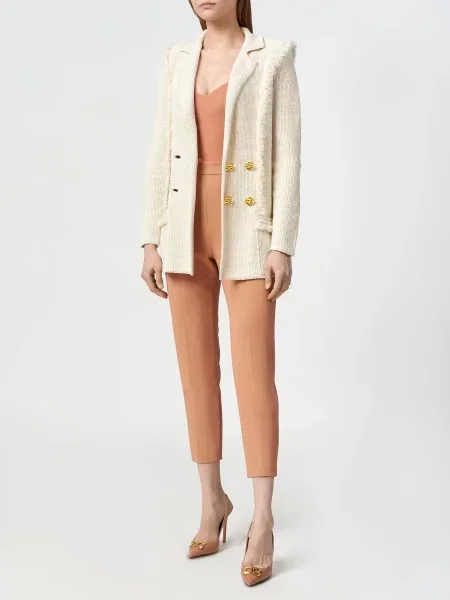 Топ Elisabetta Franchi бежевий
