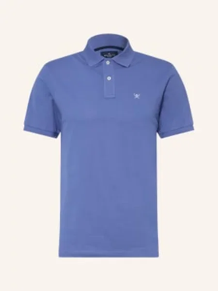 Hackett London Polokošile Z Piké Slim Fit tmavě modrá