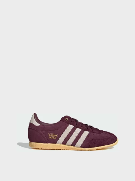 Шкіряні Кросівки повсякденні adidas бордовий