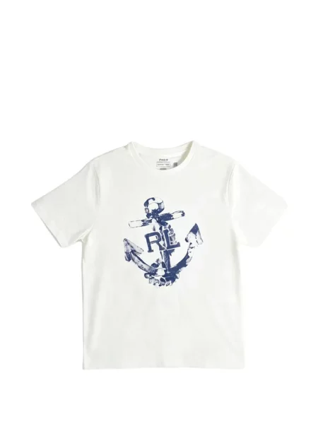 Koszulka polo dziecięca Polo Ralph Lauren biała