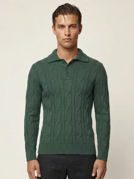 Felix Hardy Pulover închis verde
