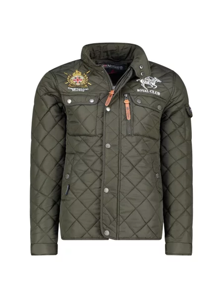 Kurtka Geographical Norway BELIFICIO kaki. zielona