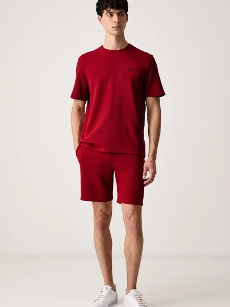BOSS шорти loungewear з бавовною Waffle Shorts