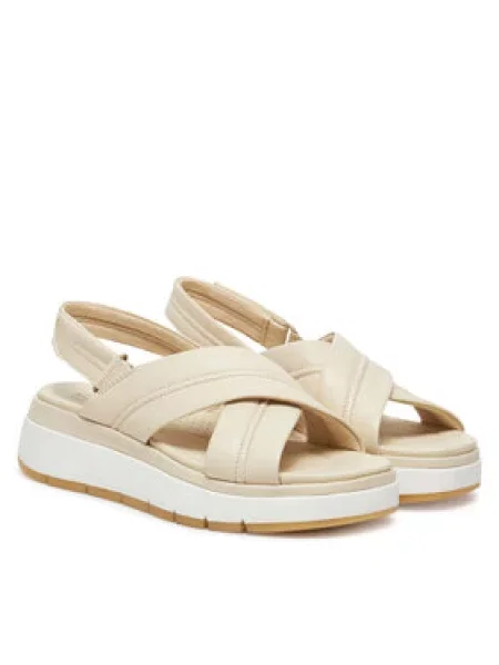 Sandály Clarks béžové