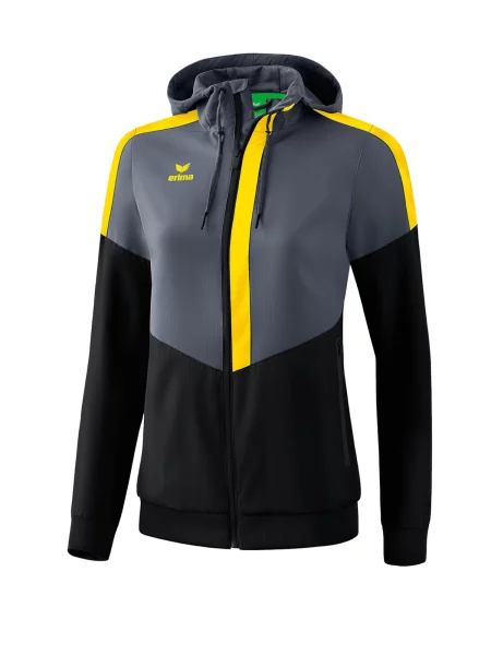ERIMA Športna jakna rumena / antracit črna