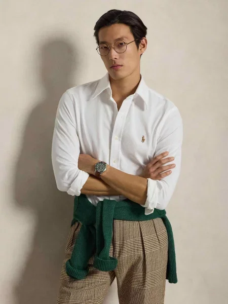 POLO RALPH LAUREN Cămașă oxford alb