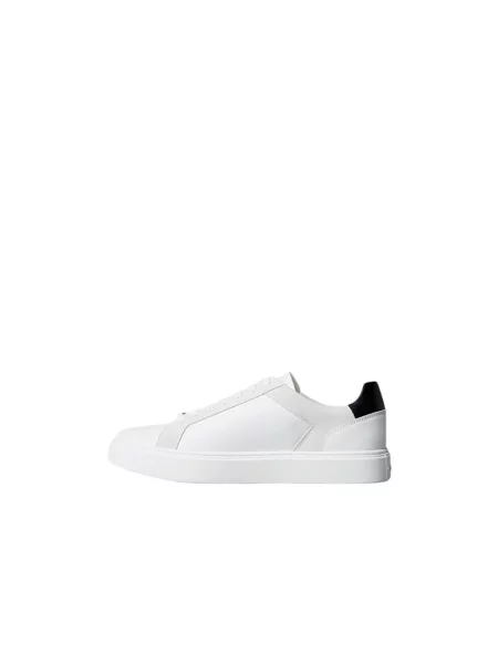 Sneakersy Calvin Klein skórzane białe