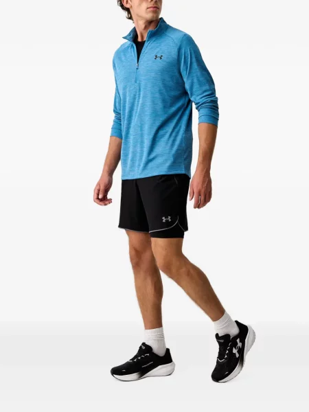 Pantaloni scurți Under Armour cu imagine negru