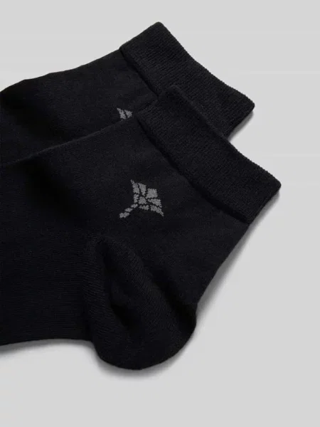 Skarpety z wyhaftowanym logo Joop! Collection czarne