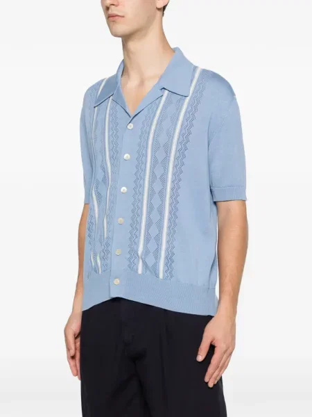 Košulja Piacenza Cashmere od kašmira plava