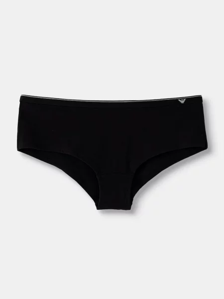 Emporio Armani Underwear nohavičky dámske s elastanom čierna