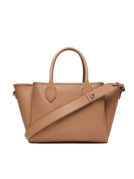 Kabelka Emporio Armani hnědá