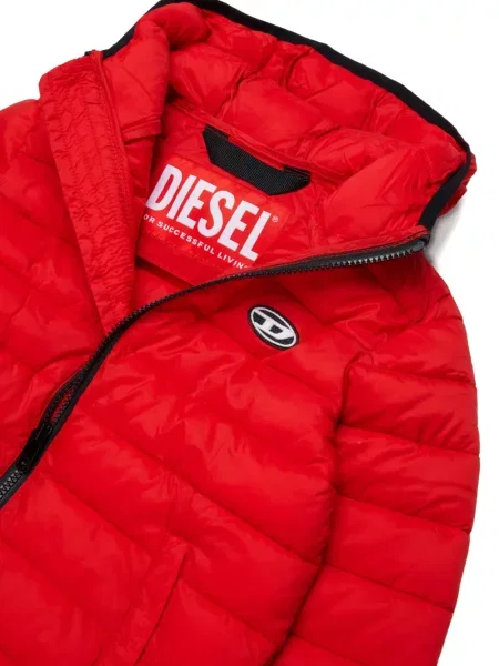 Kurtka dziecięca Diesel czerwona