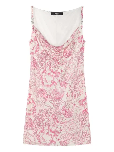 Rochie mini Versace de costum roz