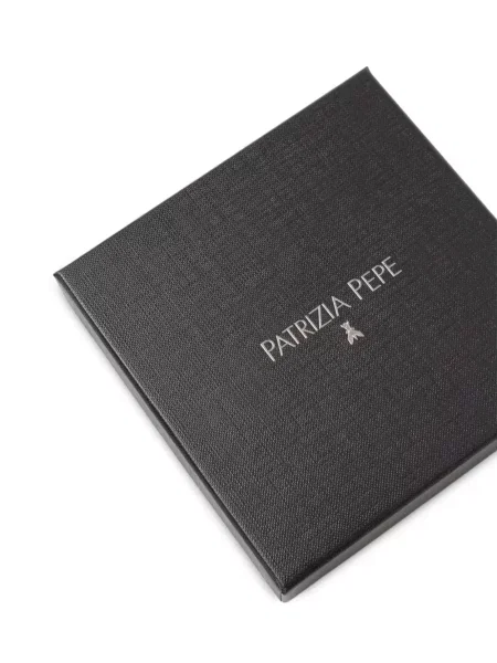 Cu centură curea Patrizia Pepe din piele negru