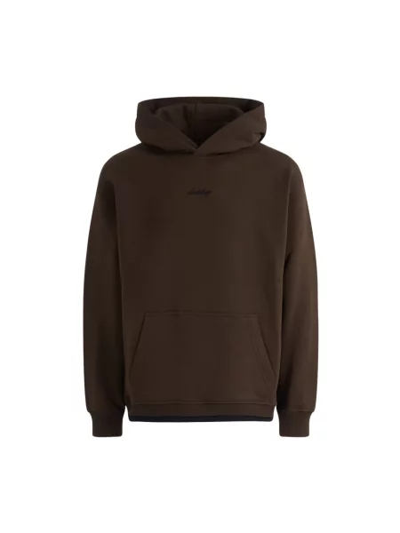 Bluza Dondup ze sznurkiem brązowa