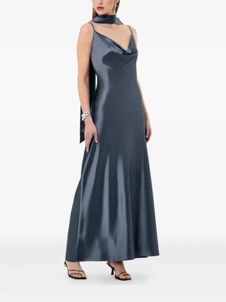 Rochie maxi Nicholas de costum albastru