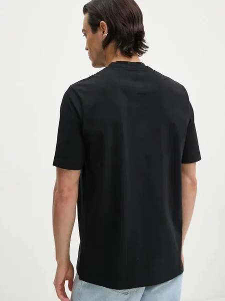 Tričko PS Paul Smith s aplikací černá