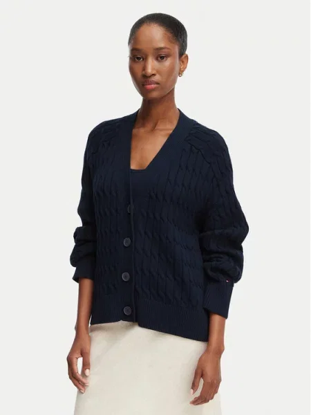 Tommy Hilfiger Кардиган Тъмносин