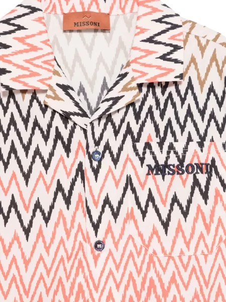 Koszula dziecięca Missoni różowa