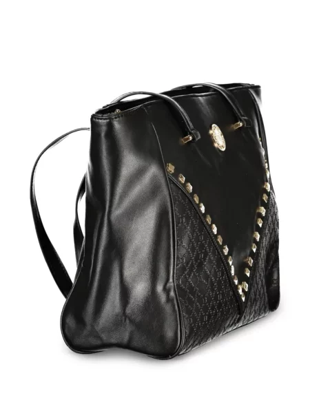 Τσάντα shopper Laura Biagiotti μαύρο