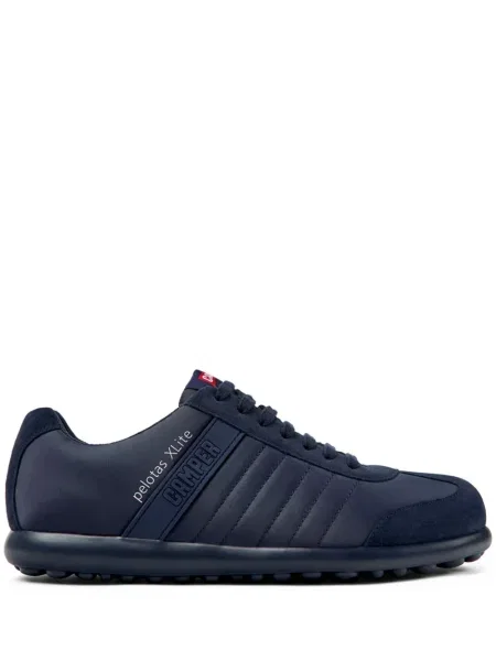 Sneakerși Camper din piele albastru