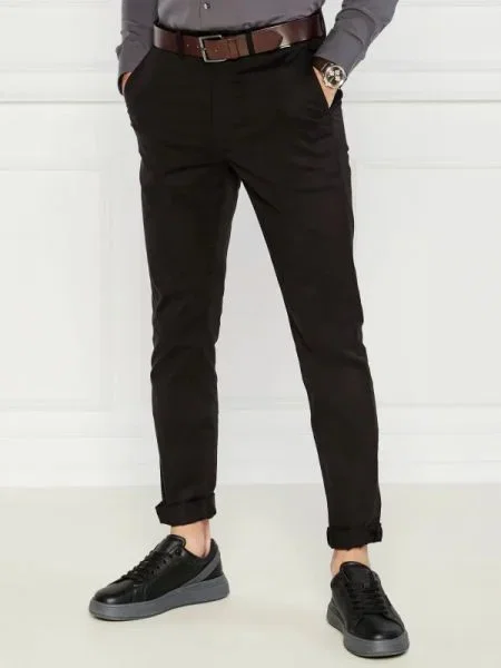 Calvin Klein Pantaloni MODERN CHINO negru