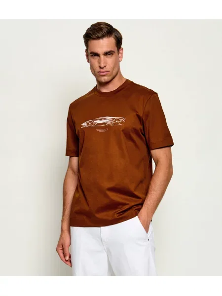 BOSS BLACK Tricou C-Taut | Boss x Aston Martin negru