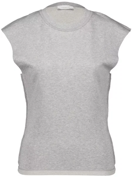 Krótka koszulka Rabanne szara