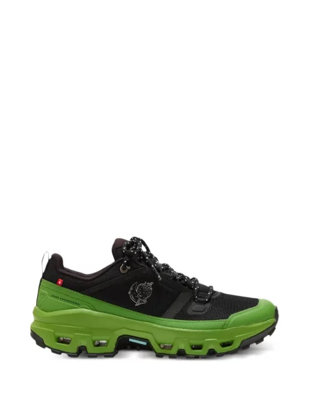 Sneakerși On cu șireturi din dantelă negru