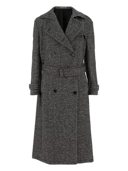 Trencz Tagliatore w jodełkę szary