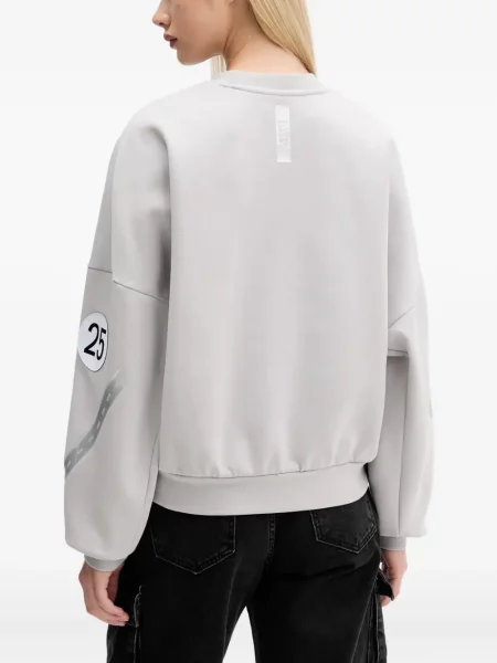 Pantaloni Adidas Campus cu șireturi cu dungi din dantelă roșu