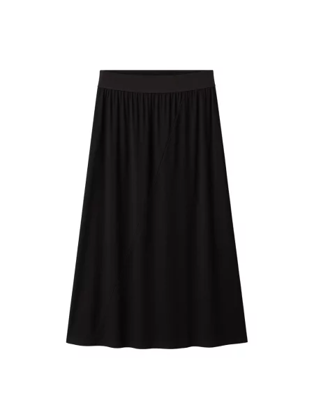 Spódnica midi 2-biz do kolan czarna