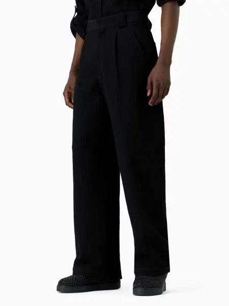 Emporio Armani Брюки повседневные чорний
