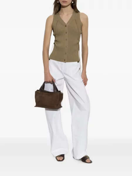 Blugi Max Mara alb