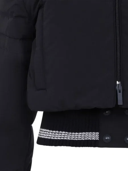 Matlasat decupat geacă Thom Browne negru