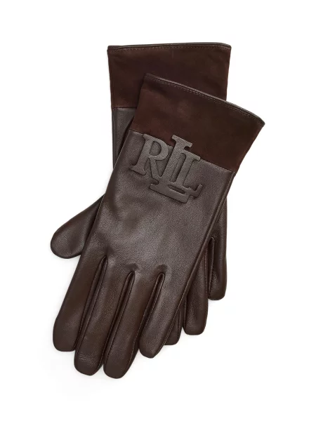 Lauren Ralph Lauren Rokavice čokolada