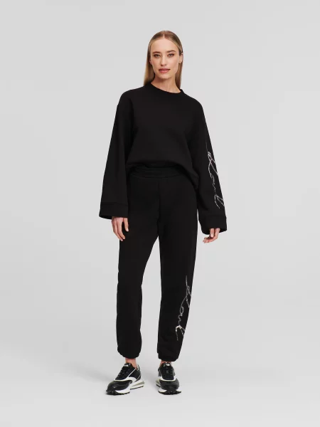 Karl Lagerfeld Pantaloni de trening negru