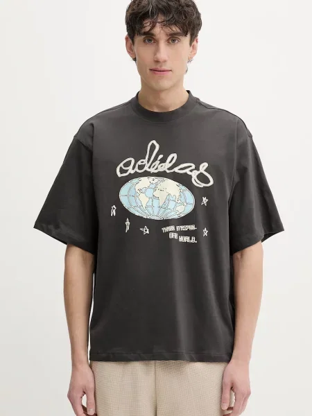 Adidas Originals tričko šedé