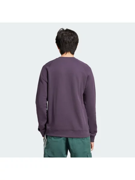 Mikina Adicolor Classics Trefoil Crewneck černá