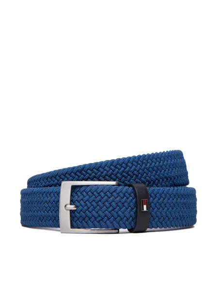 Remen Tommy Hilfiger Adan Elastic Tamnoplava