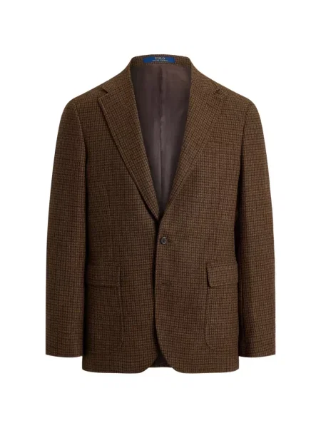 Șosete Polo Ralph Lauren cu broderie în carouri de flanelă verde