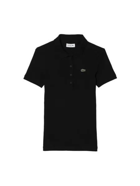 Koszulka polo Lacoste black czarne