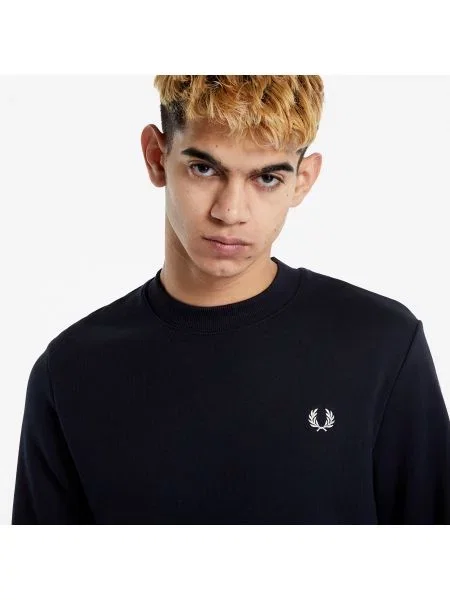 Φούτερ FRED PERRY Crewneck Sweatshirt Navy XL