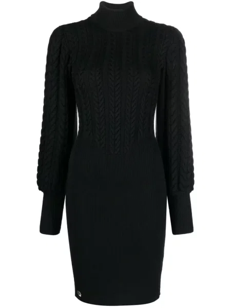Rochie Philipp Plein tricotate negru