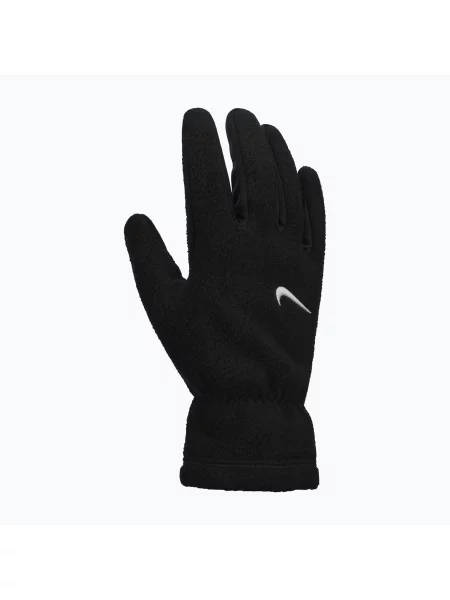 Rękawiczki do biegania Nike One Therma-Fit Fleece black/white białe