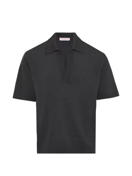 Tricou Orlebar Brown din lână merinos gri